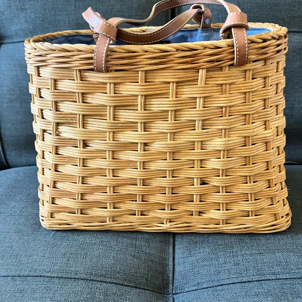 Kate Spade Wicker Basket Handbag